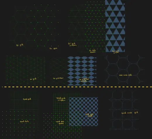 Layerable Grids — Procreate brush