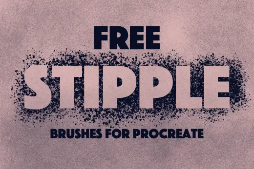 Free Stippling brush set — Procreate brush