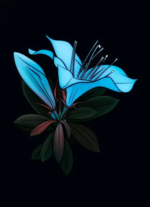Hyde’s Flower Stamps — Procreate brush