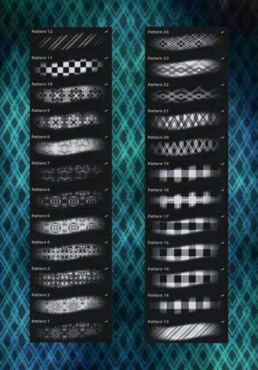Pattern Brushes — Procreate brush