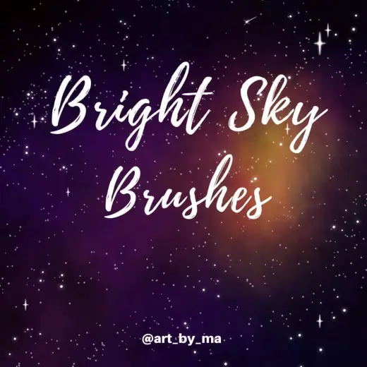 FREE Stars BRUSHSET — Procreate brush