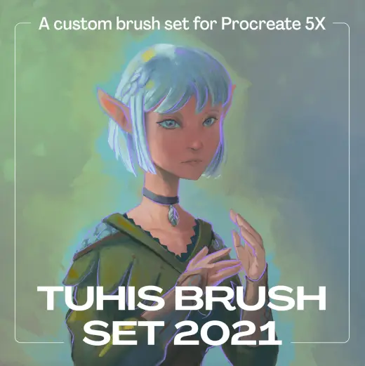 Tuhis Brush Set 2021 for Procreate 5X — Procreate brush