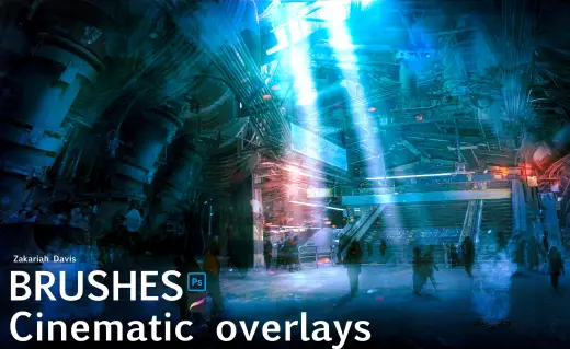 Cinematic Overlays For Procreate — Procreate brush
