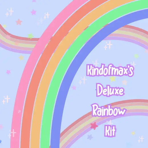 Kindofmax’s Deluxe Rainbow Kit – Free Brush Set for Procreate — Procreate brush