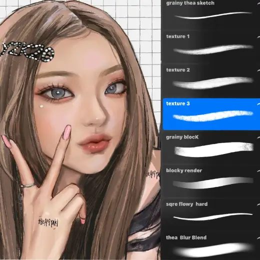 theariyaki free procreate brushes — Procreate brush