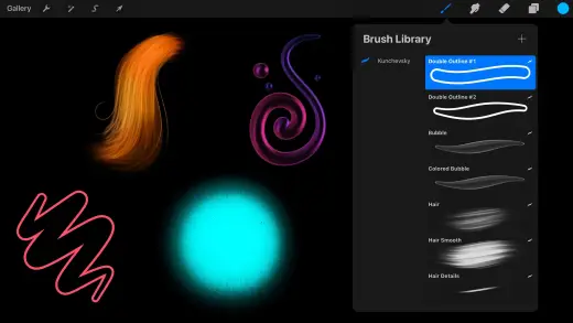 Free Procreate Brushes by Kunchevsky — Procreate brush