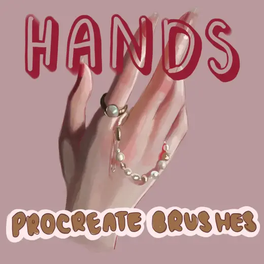 Hands brush set — Procreate brush