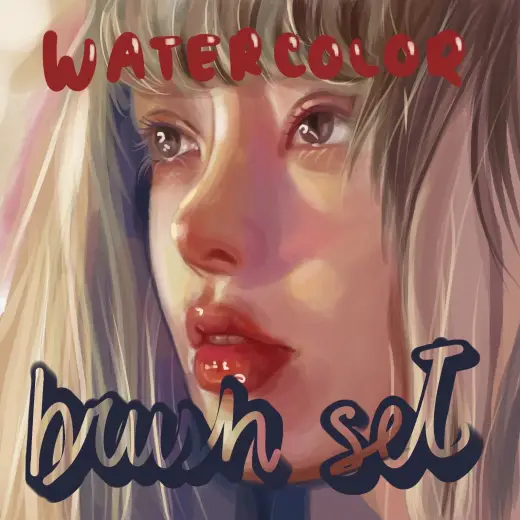 Watercolour brush set — Procreate brush