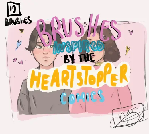 Chloe’s heartstopper brushes — Procreate brush