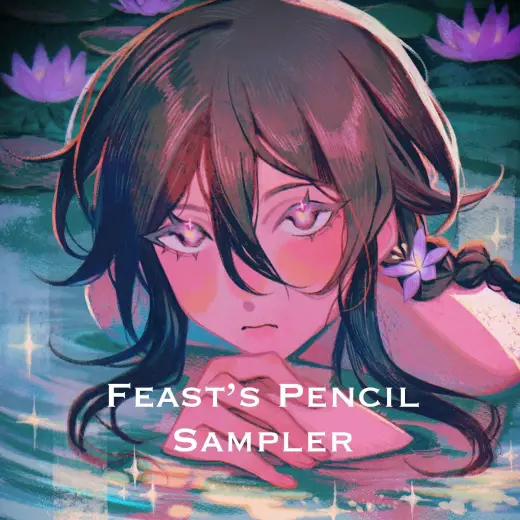 Feast’s Pencil Sampler For Procreate — Procreate brush