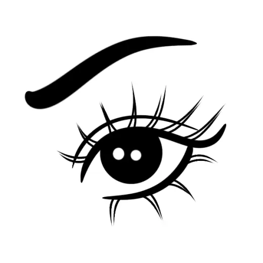 Kalaida’s free better lashes brush — Procreate brush