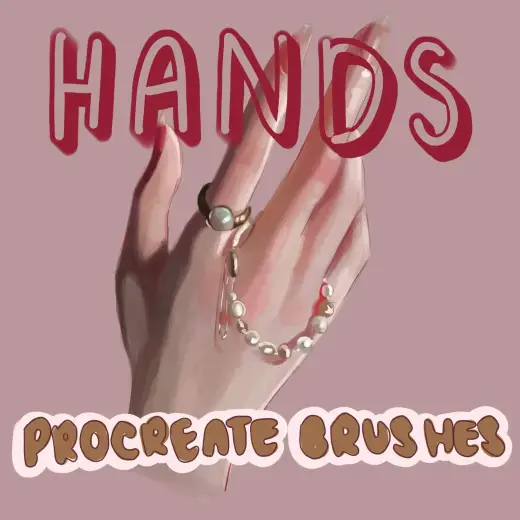 Hands brush set — Procreate brush