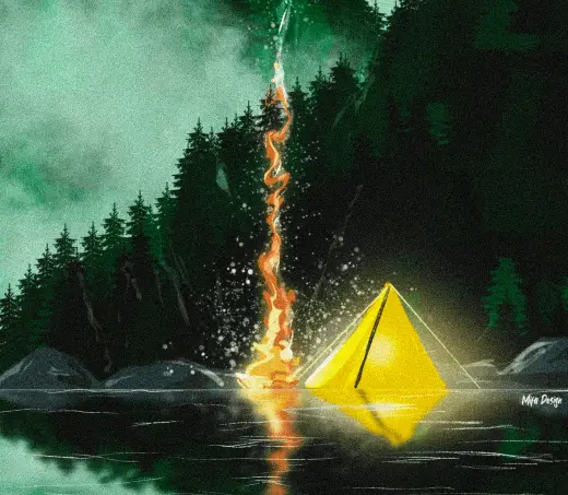 Forest camping free Procreate brush set — Procreate brush