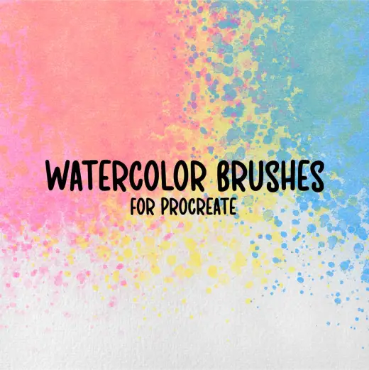 Watercolor Brushes for Procreate — Procreate brush