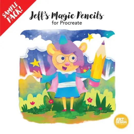 Jeff’s Magic Pencils – Sampler — Procreate brush