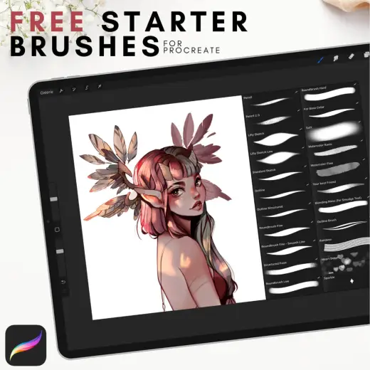 Free Procreate Starter Brushes — Procreate brush