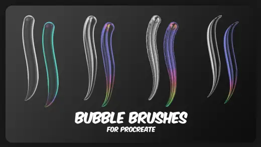 Procreate Bubble Brushes — Procreate brush