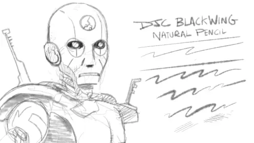Blackwing Natural Pencil Brush — Procreate brush