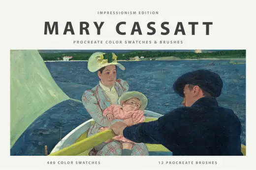 Mary Cassatt Procreate Brush — Procreate brush