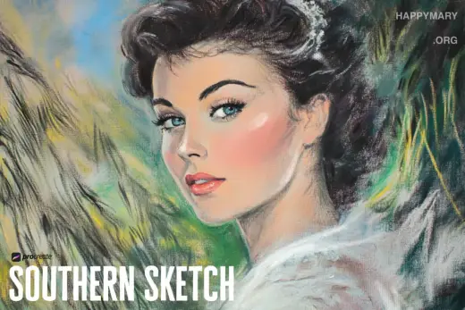 Southern sketch brush — Procreate brush
