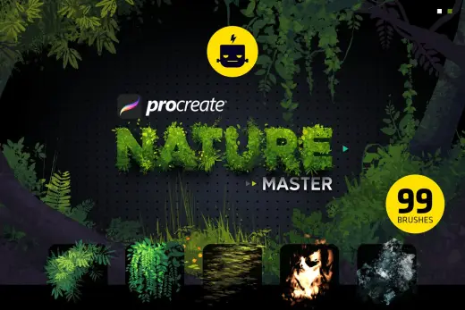 [Paid] Nature Master for Procreate — Procreate brush