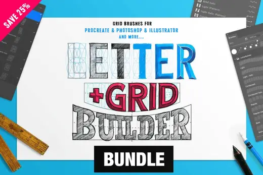 [Paid] The Builder Bundle – Save 25% — Procreate brush