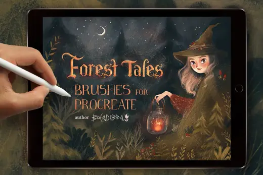 [Paid] Texture brushes for Procreate — Procreate brush