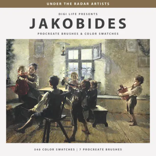 Georgios Jakobides Procreate Brushes & Color Swatches — Procreate brush