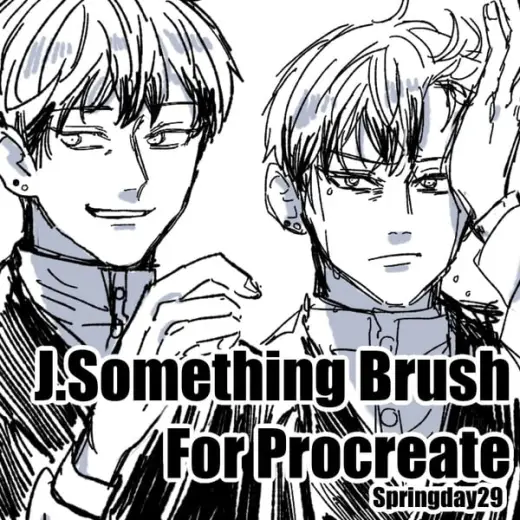 [Procreate] J.something brush — Procreate brush