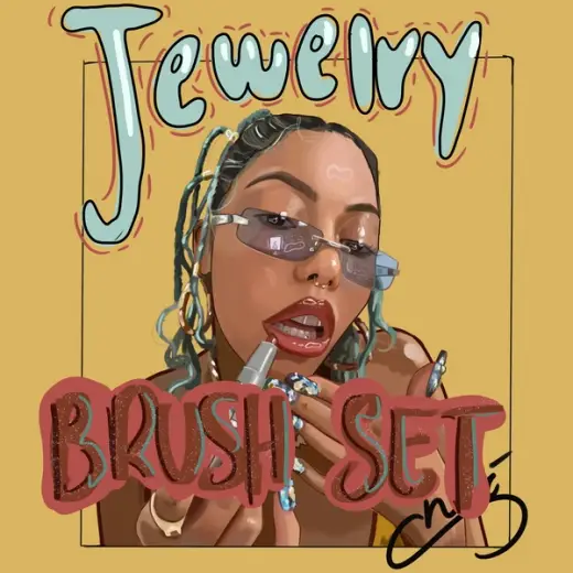 Jewelry brush pack — Procreate brush