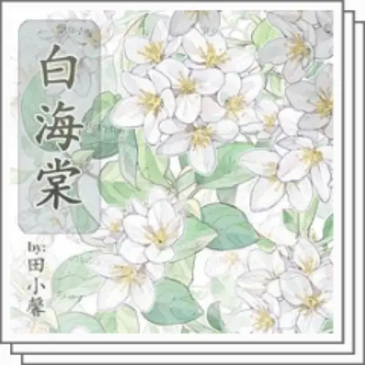 白海棠 (White Crabapple) — Clip Studio Paint brush