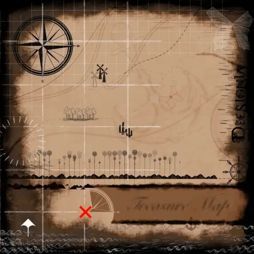 Treasure Map - Procreate Brushset — Procreate brush