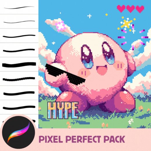 Ultimate Procreate Pixel Brushes: Complete Pixel Art Toolkit with Emoji, Foliage, Letter Stamps & Textures — Procreate brush