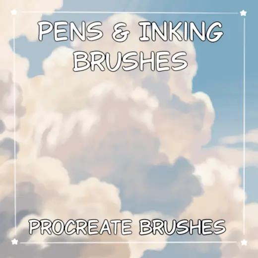 Pens & Inking Brushes — Procreate brush