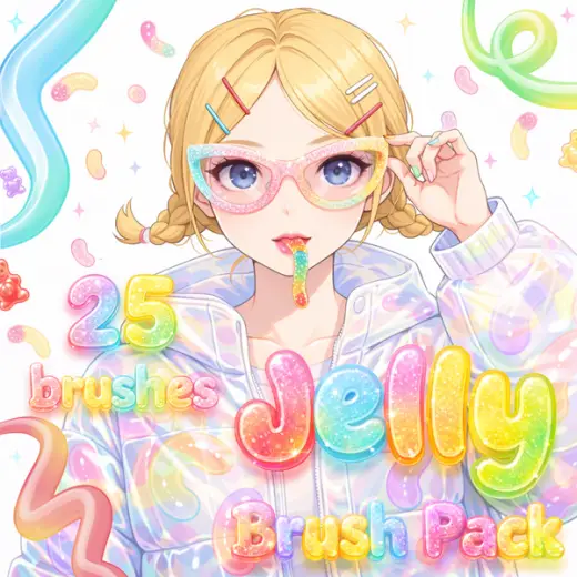 Free Jelly Procreate Brush Pack — Procreate brush