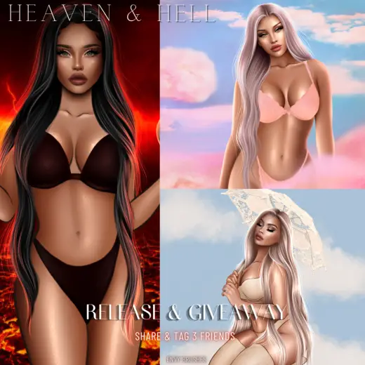 HEAVEN AND HELL SKIN BRUSHES *PHOTOSHOP* — Photoshop brush