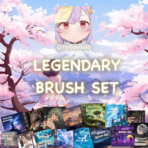 LEGENDARY Brush Set for Procreate! — Procreate brush