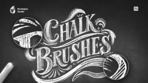 Midnight Chalk Photoshop Brushes — Photoshop brush