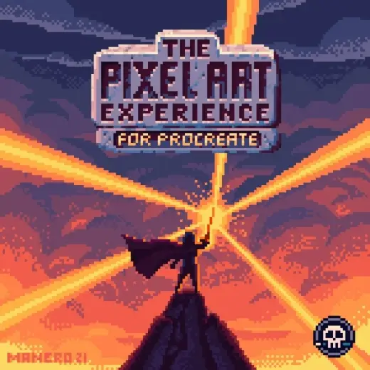 The Pixel Art Experience Brush Set for Procreate — Procreate brush