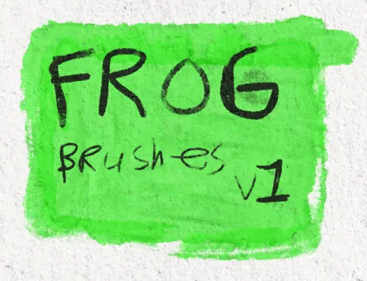 Frog's Krita Brushpack 1 — Krita brush